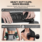 Fitness Hip Thrust Belt – Dual-Strap Glute Builder for Dumbbells, Plates & Kettlebells