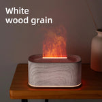 Flame Essential Oil Diffuser – Colorful Mist Aromatherapy Humidifier