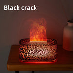 Flame Essential Oil Diffuser – Colorful Mist Aromatherapy Humidifier