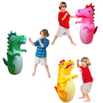 Inflatable Boxing Punching Bag for Kids & Adults – Dinosaur Standing Tumbler Punch Bag