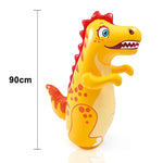 Inflatable Boxing Punching Bag for Kids & Adults – Dinosaur Standing Tumbler Punch Bag