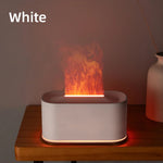 Flame Essential Oil Diffuser – Colorful Mist Aromatherapy Humidifier