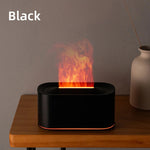 Flame Essential Oil Diffuser – Colorful Mist Aromatherapy Humidifier