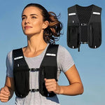 Lightweight Running Hydration Vest for Men & Women – Adjustable Reflective Chest Strap Backpack for Marathon