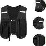 Lightweight Running Hydration Vest for Men & Women – Adjustable Reflective Chest Strap Backpack for Marathon