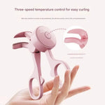 Heated Eyelash Curler – Rechargeable with 3 Temperature Settings