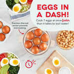 DASH Rapid Egg Cooker – 7-Egg Electric Cooker, Poacher & Steamer