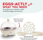 DASH Rapid Egg Cooker – 7-Egg Electric Cooker, Poacher & Steamer