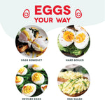 DASH Rapid Egg Cooker – 7-Egg Electric Cooker, Poacher & Steamer