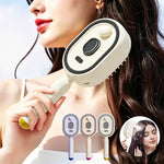 3-in-1 Rechargeable Hair Mist Brush – Scalp Massager & Detangling Comb