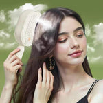 3-in-1 Rechargeable Hair Mist Brush – Scalp Massager & Detangling Comb
