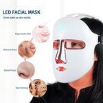 7-Color LED Light Therapy Face Mask – Wireless Skincare & Beauty Mask
