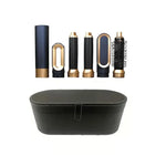 5-in-1 Hair Dryer & Styling Brush – Hot Air Comb, Curler & Straightener