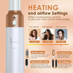 5-in-1 Hair Dryer & Styling Brush – Hot Air Comb, Curler & Straightener