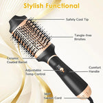 Oval Hair Dryer Brush – Hot Air Blow Dryer & Styling Brush