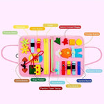 Montessori Busy Book for Kids – Felt Sensory Activity & Learning Toy for Toddlers