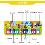 Musical Piano Mat for Kids – Interactive Floor Keyboard Play Mat