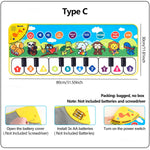 Musical Piano Mat for Kids – Interactive Floor Keyboard Play Mat