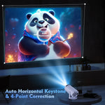 Mini Portable HD Projector HY300 Pro - Home Cinema and Movie Night Projector