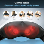Shiatsu Neck & Back Massager with Heat – 4D Deep-Kneading Massage