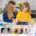 12-Pack 6.5-Inch LCD Writing Tablets for Kids – Colorful Reusable Doodle & Drawing Boards