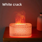 Flame Essential Oil Diffuser – Colorful Mist Aromatherapy Humidifier